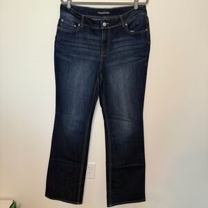 Maurices | Dark Wash Flare Bootcut Jeans | 16 X-Long | Mid-Rise | Never worn